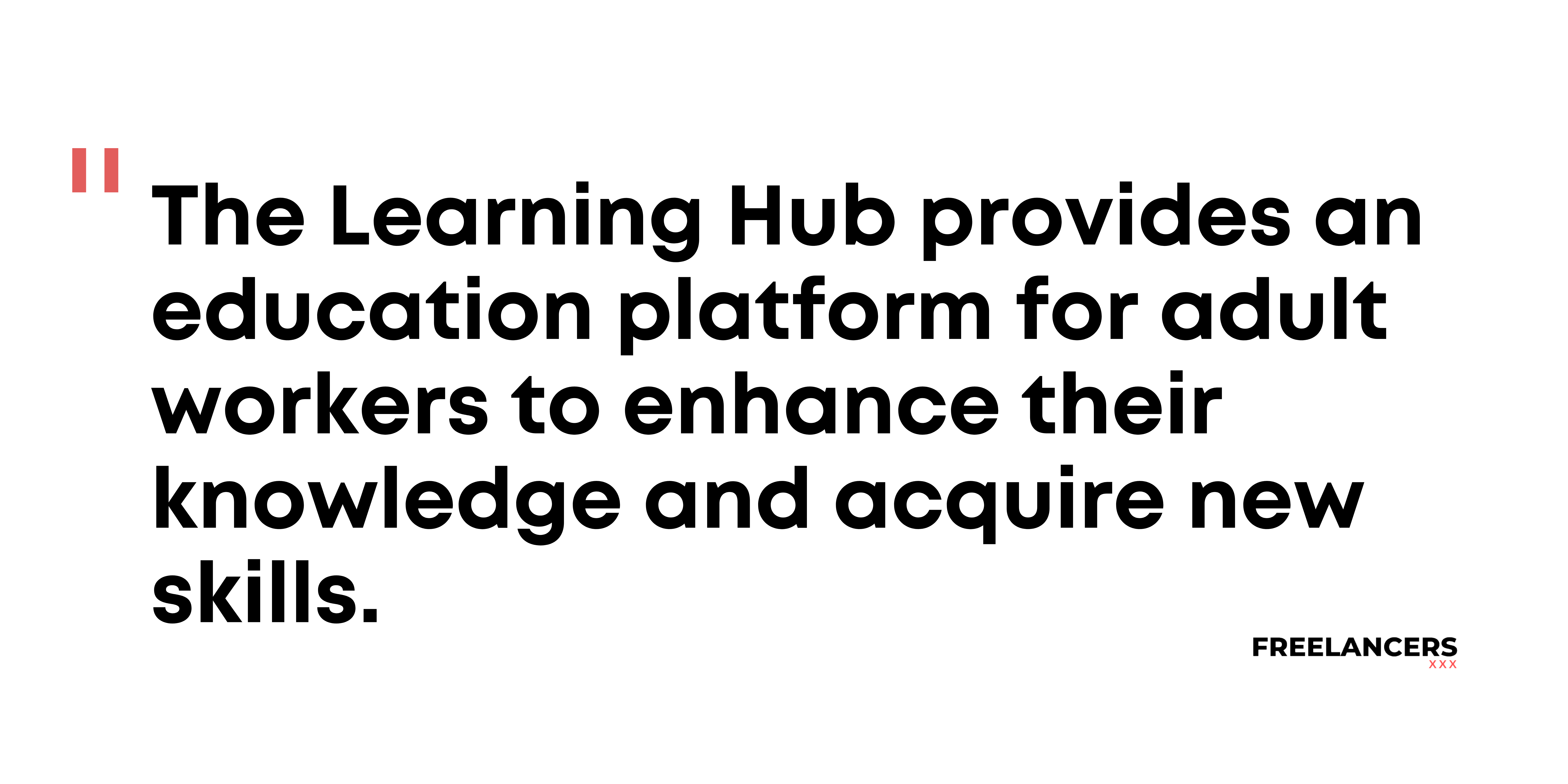 Introducing the new learning hub
